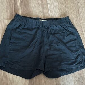 MADEWELL Women's Black Casual Shorts
